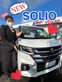 当店に新型ソリオ入ってきました(#^^#)