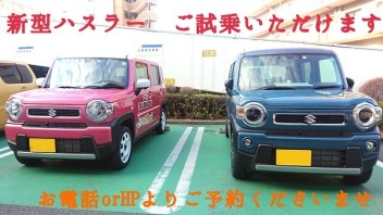 ☆新車情報☆　新型ハスラー　ご試乗のオススメ