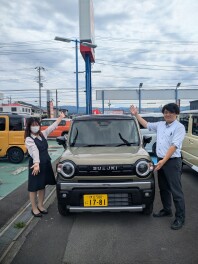 新型ハスラーデビューしました！