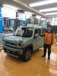 新型ハスラーまもなく発売！
