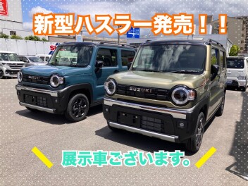 新型ハスラー発売！電動パーキング付きに！