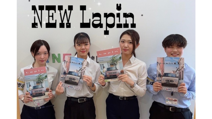 ＼　ラパン登場!!!　／