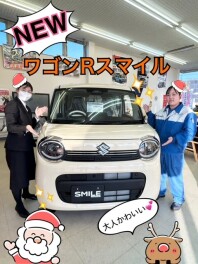 新型ワゴンＲスマイル当店に入ってきました(^^)/