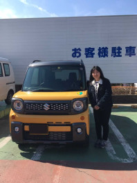 スペーシアギアご納車です！！