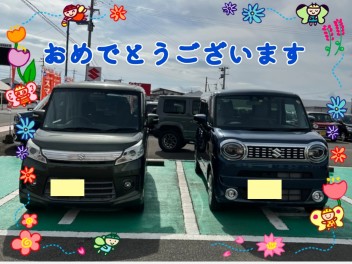 ご納車おめでとうございます♪