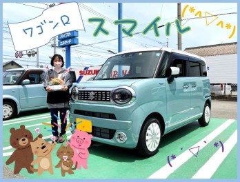 さわやかブルーのスマイル、納車です(*^▽^*)