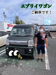 エブリイワゴン、ご納車！！