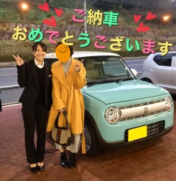 初めてのお車！！ご納車おめでとうございます☆彡