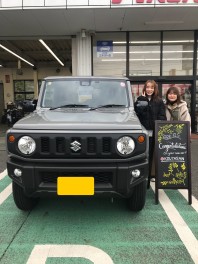 ジムニーご納車♪