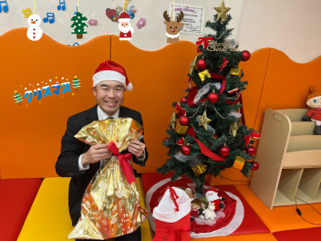 クリスマスモードの今宮☆