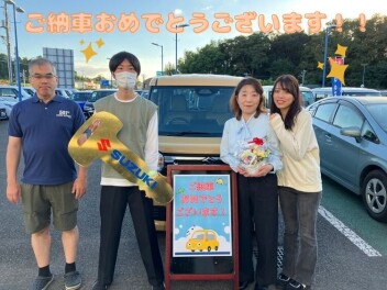♪ご納車おめでとうございます♪