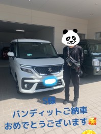 ソリオバンディット　ご納車