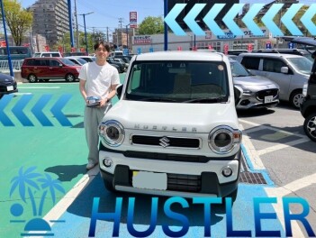 H様　ハスラーご納車　担当とどかわ