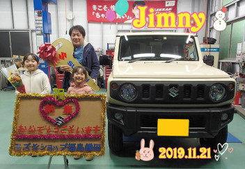 ジムニーご納車です☆