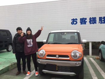ハスラーご納車です！！