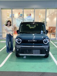 Ｍ様にハスラーをご納車いたしました！！