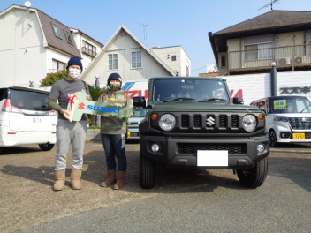 加古川市Ｍ様ジムニーシエラ納車式！