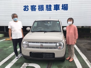 ラパンご納車です！！