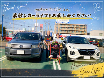 フロンクス納車させていただきました！！