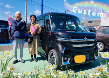 ☆スペーシアカスタムをご納車しました☆彡