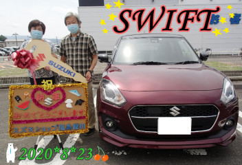 スイフトご納車です☆