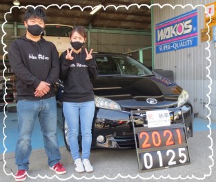 中古車☆WISH☆ご納車ありがとうございました！