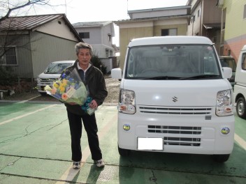 K様　エブリイ　ご納車です(*^-^*)