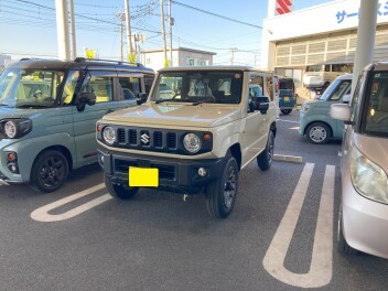 ジムニー納車させて頂きました