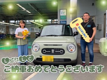 ラパンLC納車おめでとうございます！！