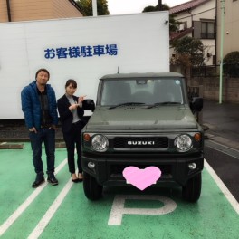 新車ジムニーご納車しました★ミ