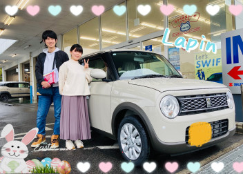 ★☆★アルト　ラパンを納車させて頂きました★☆★