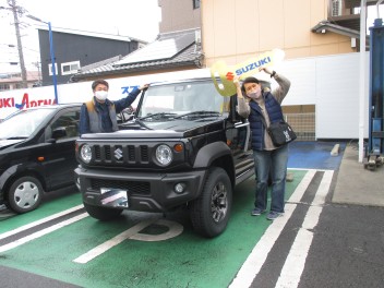 ジムニーシエラ納車しました！