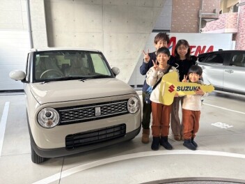 ラパン　ご納車おめでとうございます