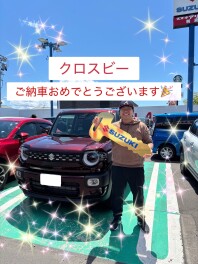 クロスビーご納車致しました！