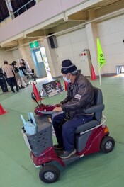 【電動車両セニアカー】参加体験型交通安全教室に参加いたしました！！
