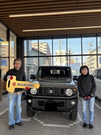 ご納車おめでとうございます