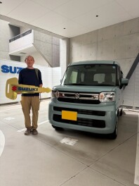 スペーシア　ご納車おめでとうごさいます