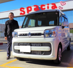スペーシアご納車おめでとうございます！