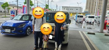 新型スペーシアをご納車しました