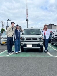 ハスラーご納車ありがとうございます