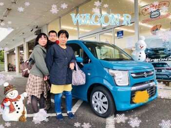 ★☆☆ワゴンＲをご納車しました☆彡