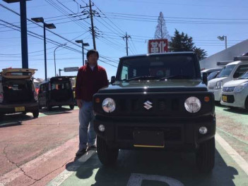 新型ジムニーご納車です！！