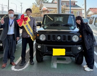 H様！　ご納車おめでとうございます！！
