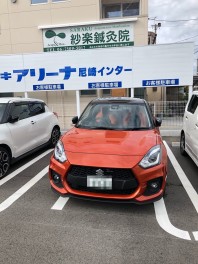 スイフトスポーツ１号車から２号車へ！