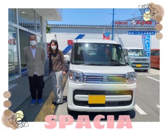 ☆K様スペーシアご納車おめでとうございます☆