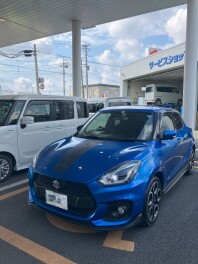 スイフトスポーツ納車致しました