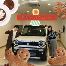 ！！ご納車おめでとうございます！！
