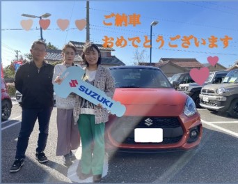 ご納車おめでとうございます！