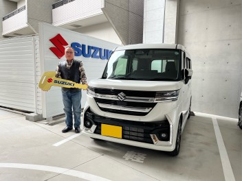 スペーシアカスタム　ご納車おめでとうございます