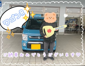 ワゴンＲご納車おめでとうございます☆